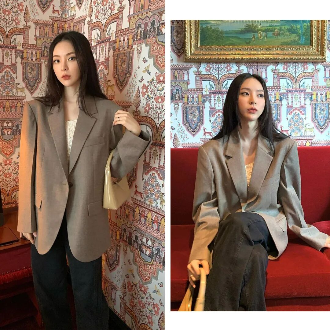 【时尚】又降温啦，60套日韩女生入冬穿搭参考！（组图） - 29