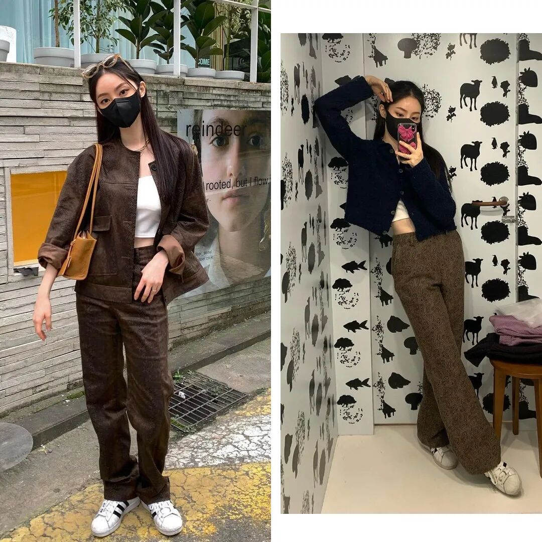 【时尚】又降温啦，60套日韩女生入冬穿搭参考！（组图） - 31