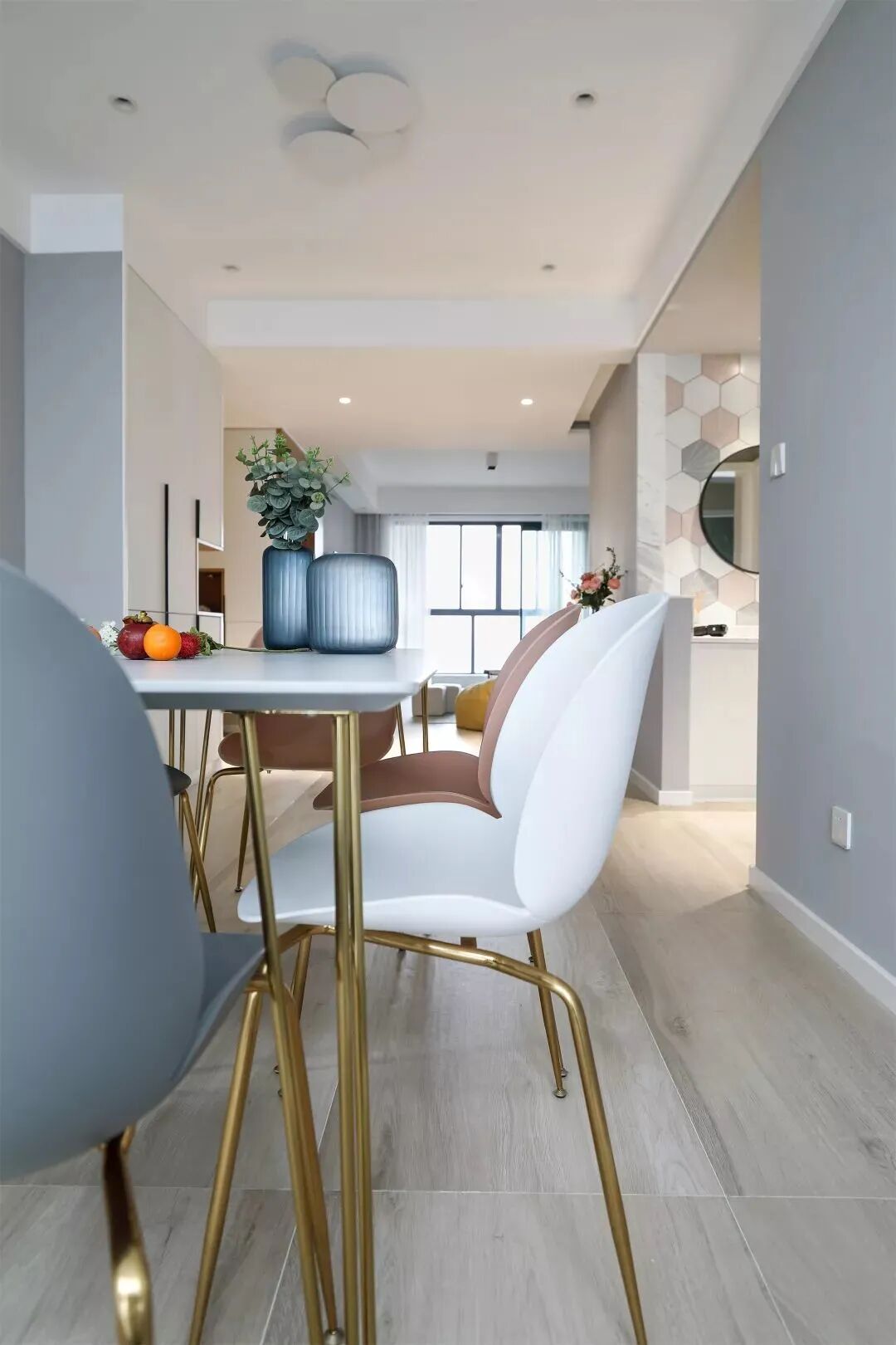 120平北欧风来袭，给人干净自然的舒适空间感