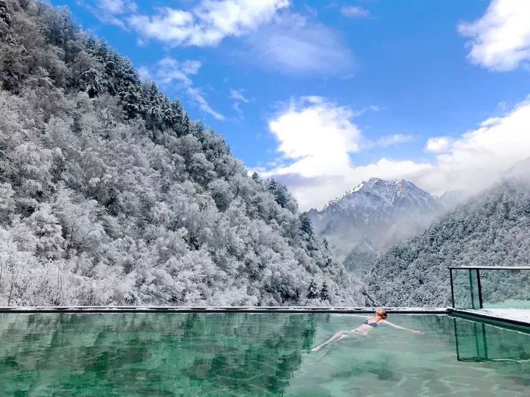 不輸日本｜泡遍大成都周邊的神仙絕美溫泉。 旅遊 第29張