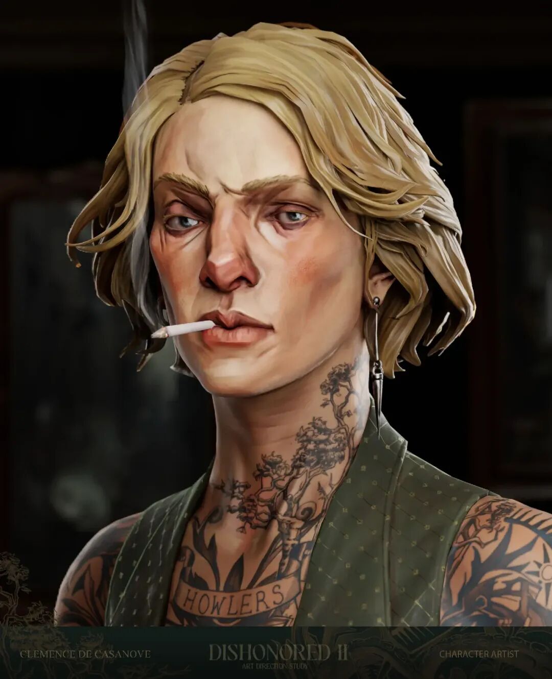 Mindy Blanchard - Dishonored 2 Study and Exploration