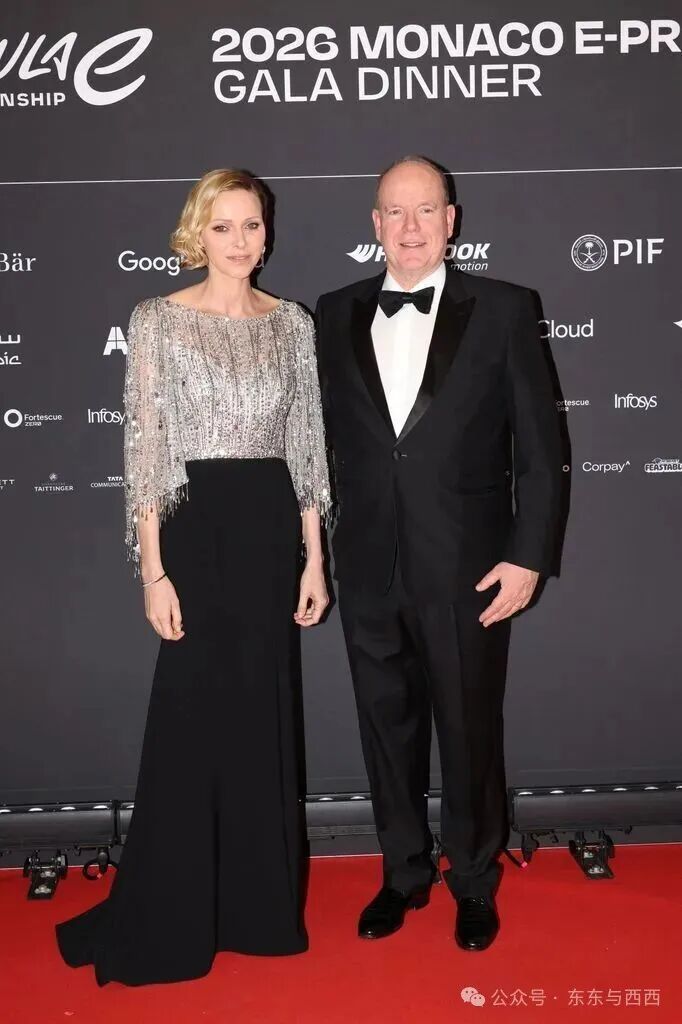 Princess Charlene of Monaco dazzles in Kate Middleton's favorite designer  at E-Prix Gala