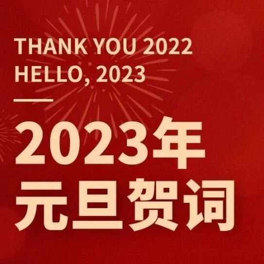 抖擞精神，勇毅前行——董城投2023年元旦贺词