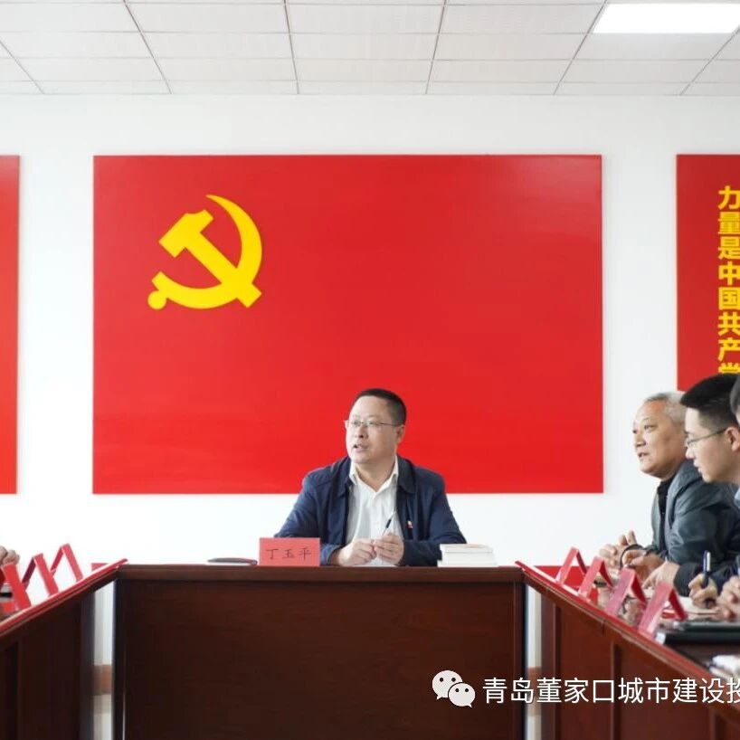 中共青岛董家口城市建设投资有限公司支部委员会 举行党史学习教育专题学习班开班式