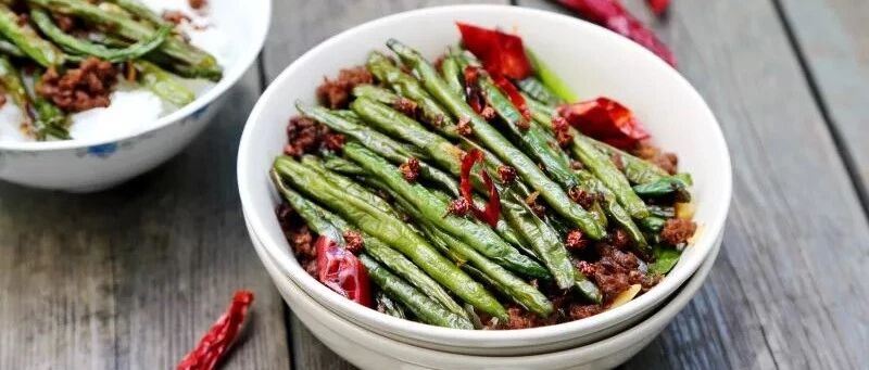 不油炸不焯水，这样做干煸四季豆，干香滋润，上桌秒光！