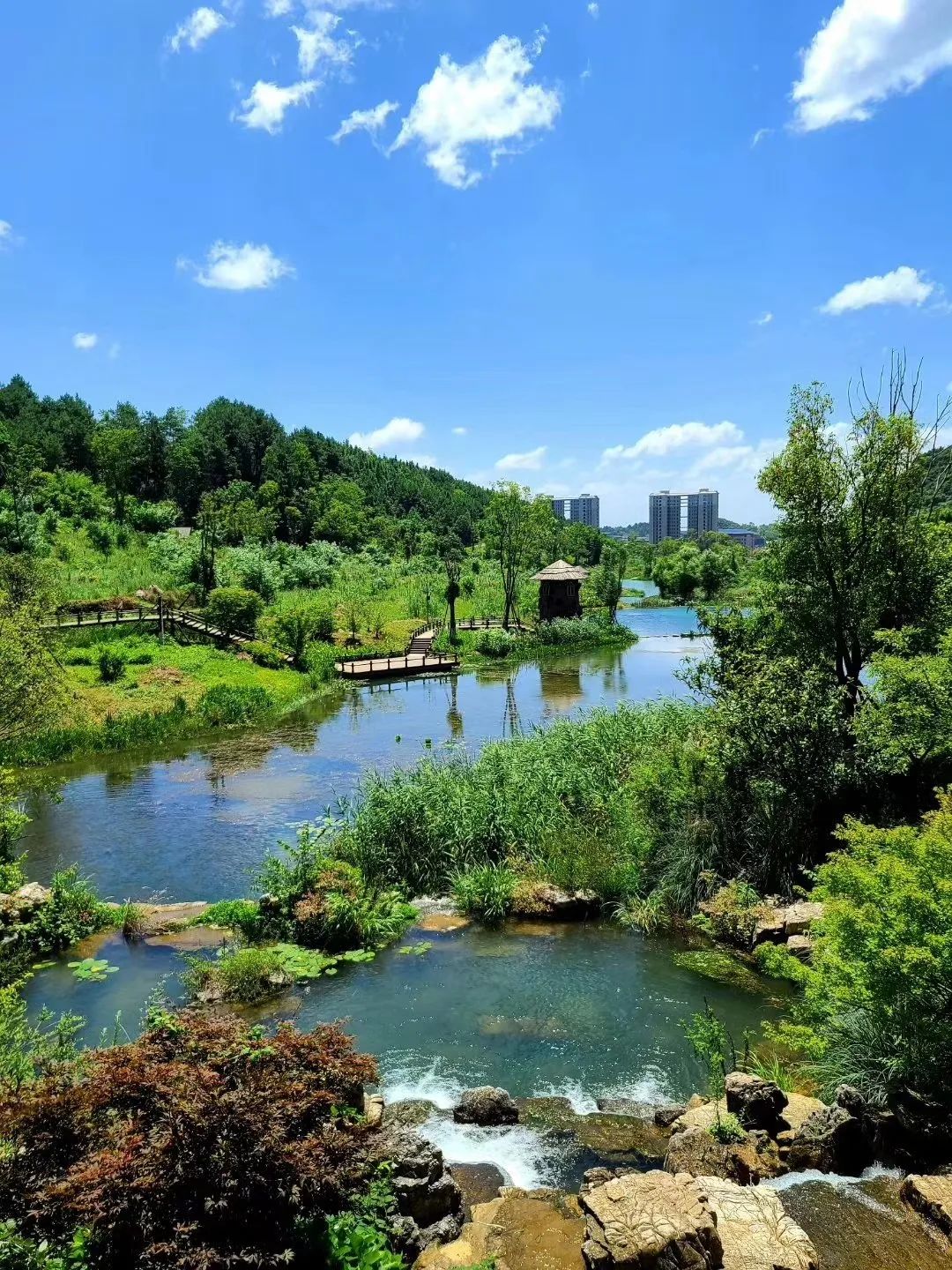 "十三五"期间,清镇市文化旅游产业投资逾40亿元,先后开发了"四个贵州"