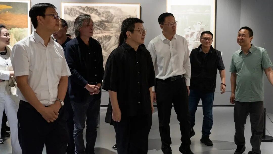 中国美术家协会“浩瀚草原 亮丽北疆”美术作品展开展仪式暨第二届“浩瀚草原”系列活动启动仪式隆重举行 第8张