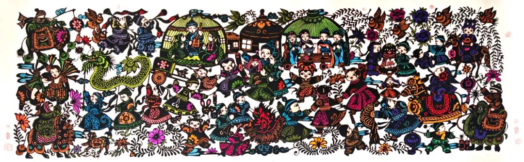内蒙古12件作品入选2026“神州风韵”全国剪纸作品展 第1张