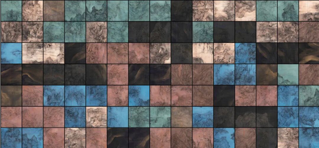 王绍强《淬厉新之》，中国画，40cm×40cm×105 ，2024年