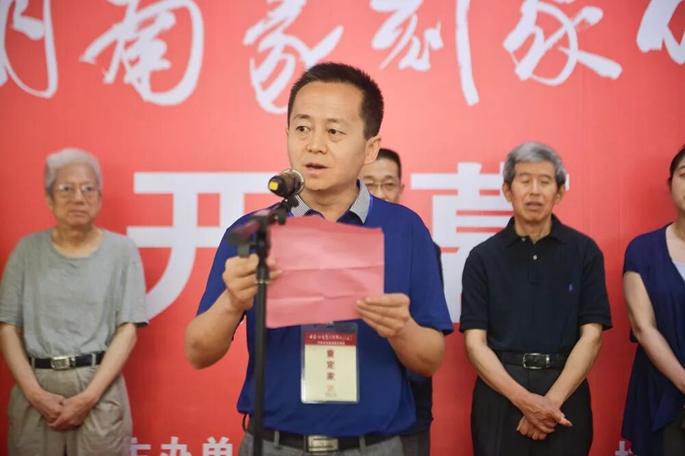举办的"甘肃·湖南篆刻家作品联展"7月7日上午在湖南省图书馆隆重开幕