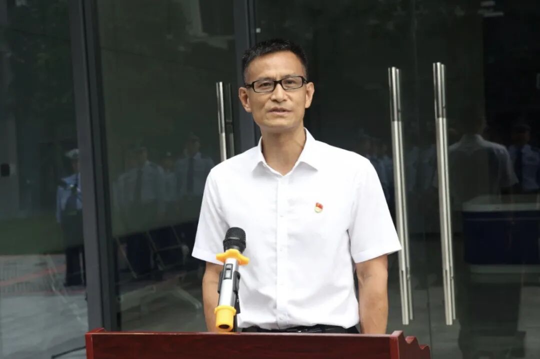 佛冈县公安局石角派出所广佛产业园派出所新办公大楼正式揭牌启用