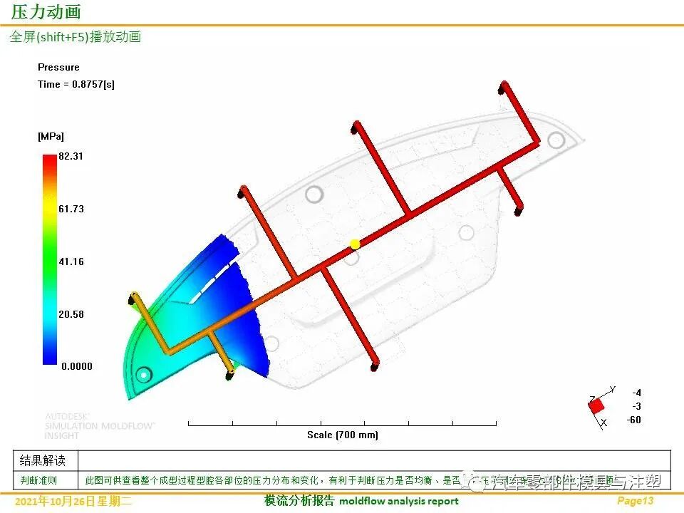 分享——汽车发动机盖板完整模流分析的图15