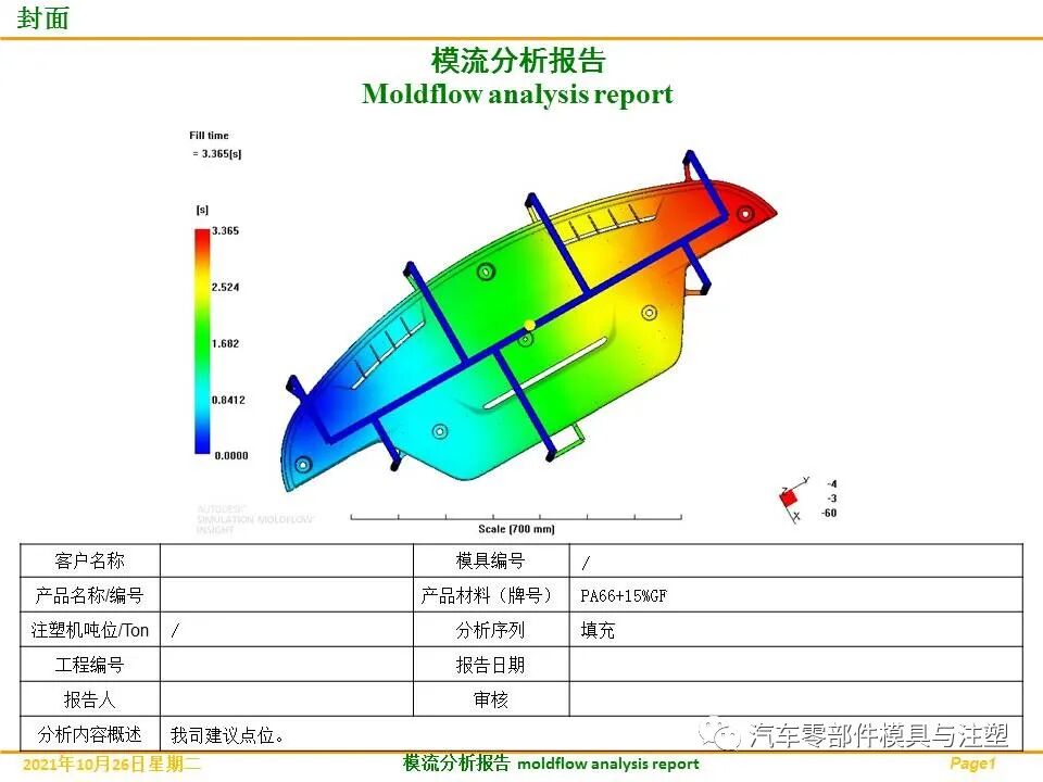 分享——汽车发动机盖板完整模流分析的图2
