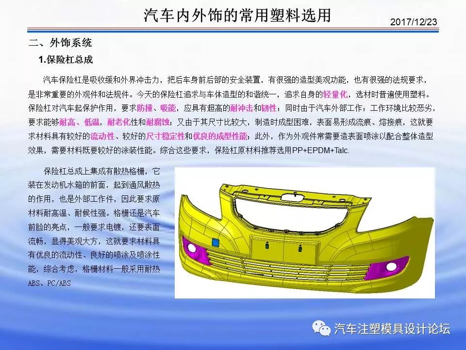 科普 & 汽車內(nèi)外飾塑膠材料介紹的圖32