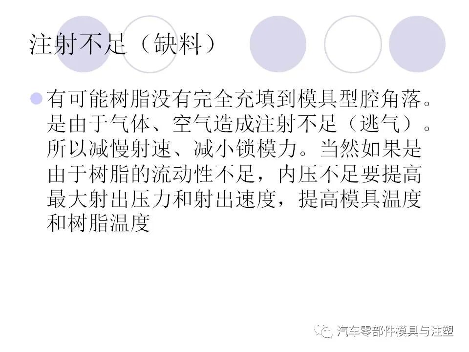 趕貨 & 注塑成型中的缺陷工藝分析的圖24