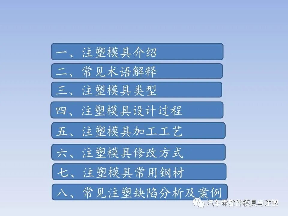 干货 @ 最全注塑模具全流程剖析（上）的图1