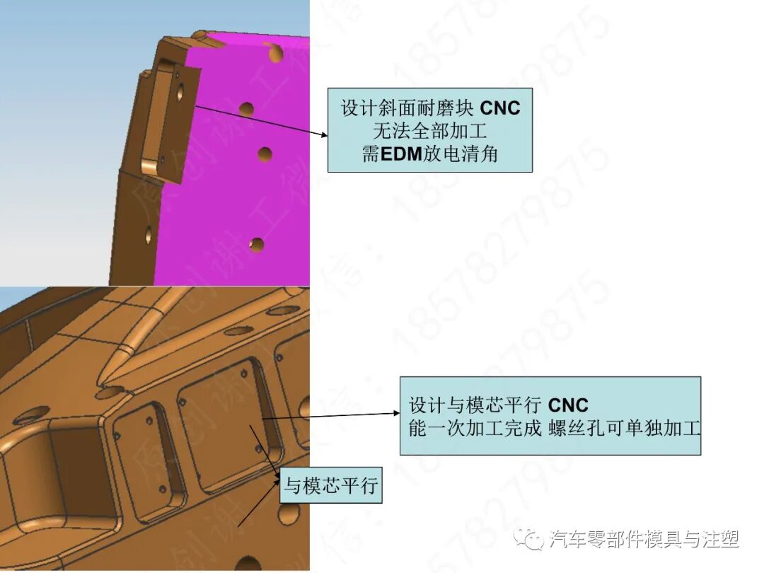出口汽車模設計與加工注意事項的圖13