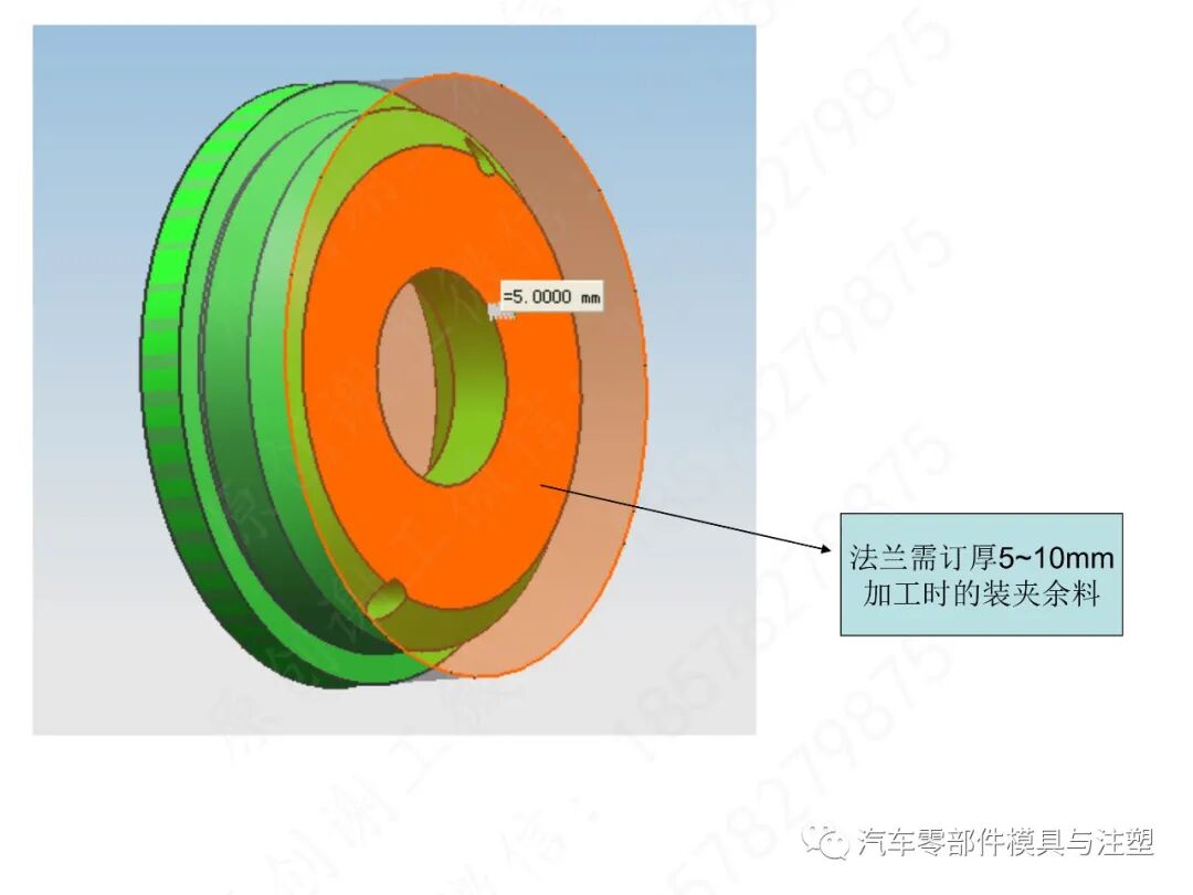 出口汽車模設計與加工注意事項的圖7