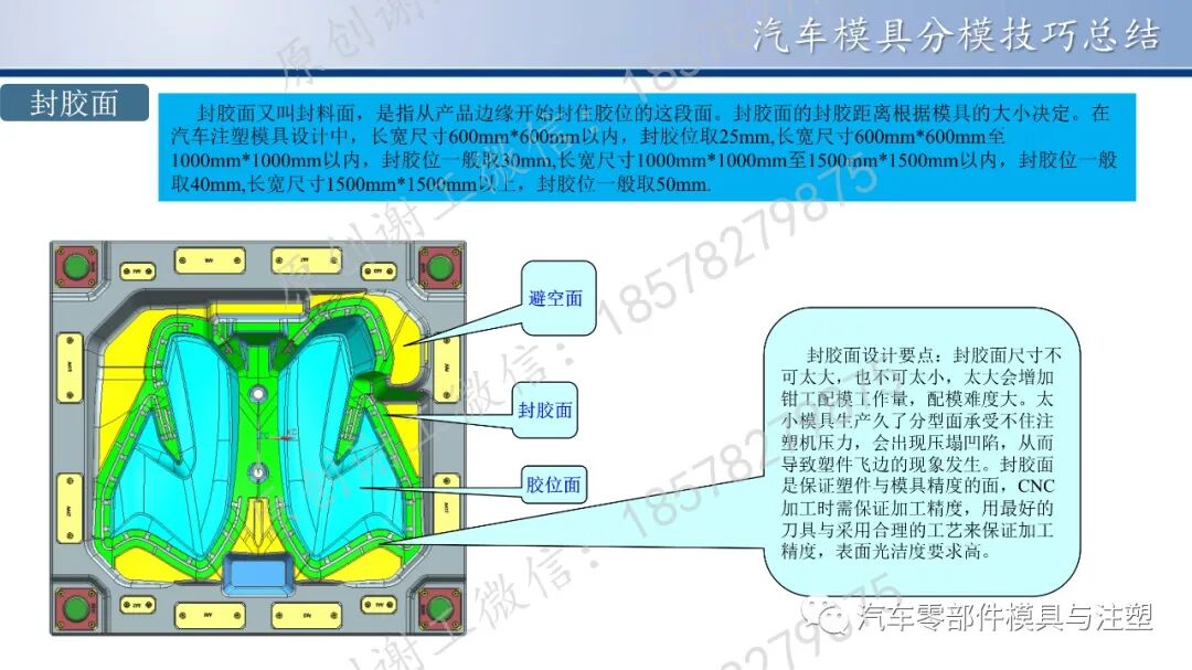 原创 & 汽车模具分模技巧总结的图5