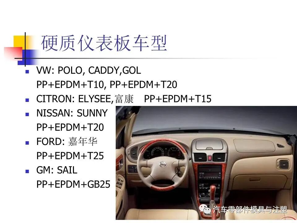 收藏——汽車塑膠材料的性能與選擇的圖15
