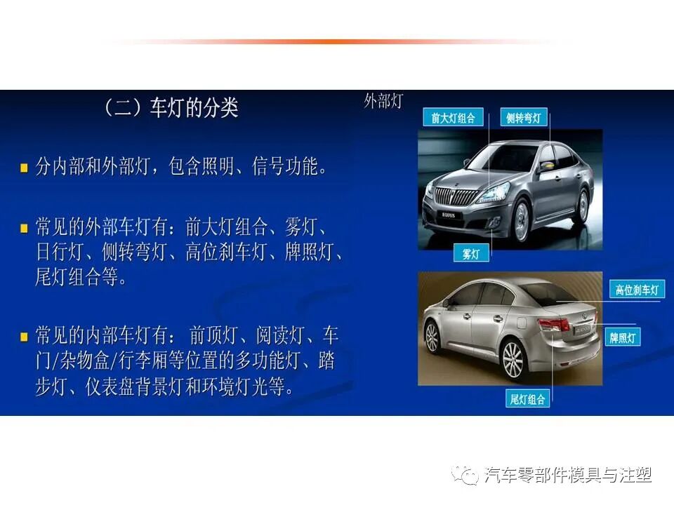 汽车车灯模具设计要点总结的图25