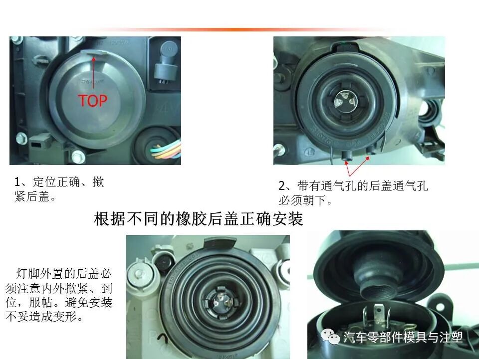 汽车车灯模具设计要点总结的图13