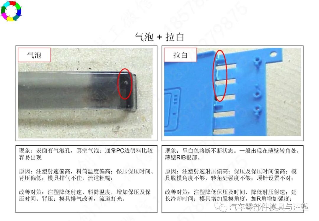 注塑工艺及常见缺陷分析的图24