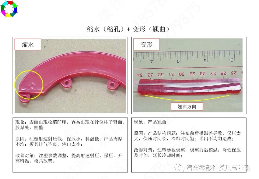 注塑工艺及常见缺陷分析的图18