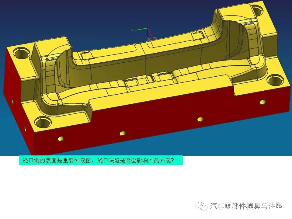 汽車保險(xiǎn)杠模具設(shè)計(jì)問題點(diǎn)總結(jié)的圖12