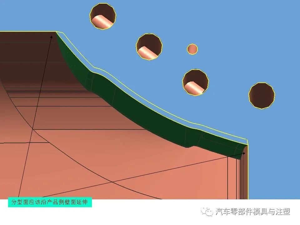 汽車保險(xiǎn)杠模具設(shè)計(jì)問題點(diǎn)總結(jié)的圖23