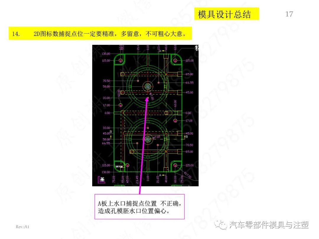 经典出口模具设计问题点总结的图17
