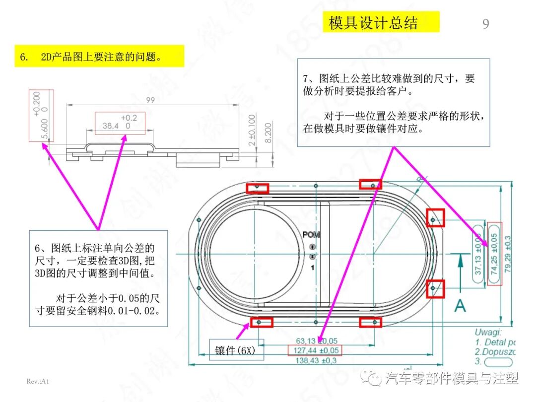 经典出口模具设计问题点总结的图9