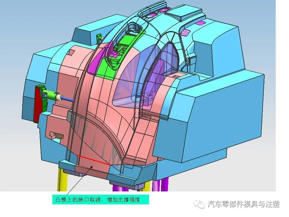 汽車保險杠模具設計問題點檢討的圖12