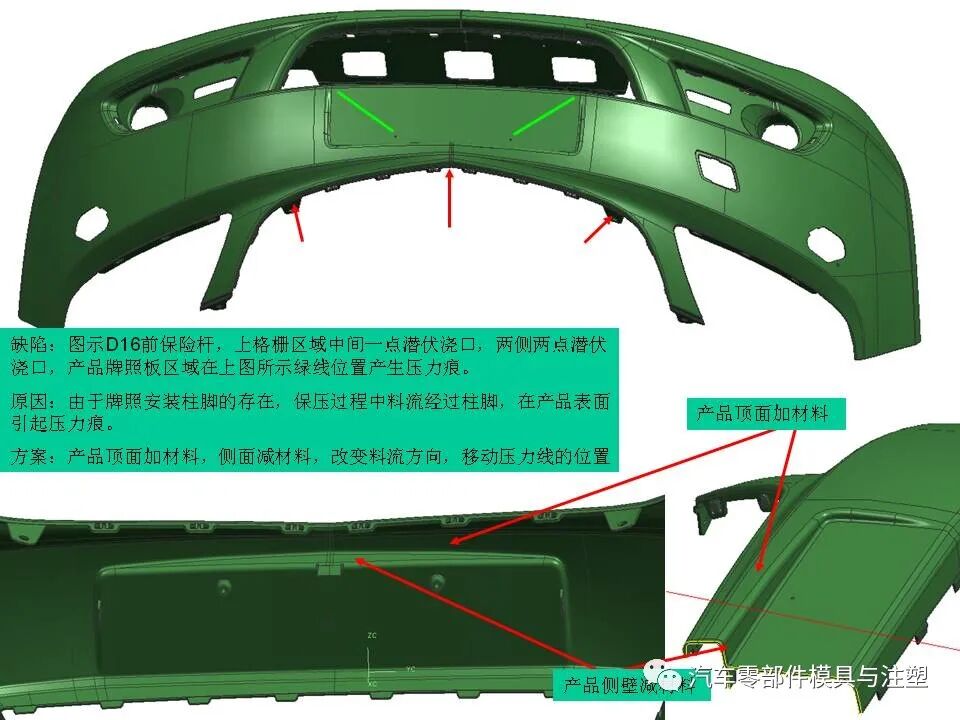汽車保險杠模具設計問題點檢討的圖4