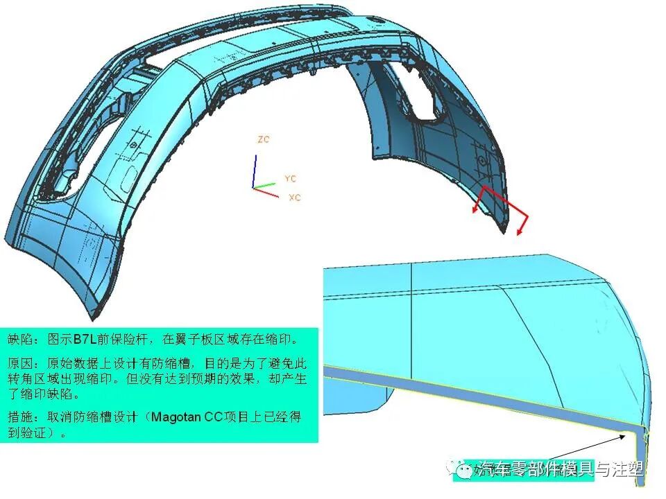 汽車保險杠模具設計問題點檢討的圖5