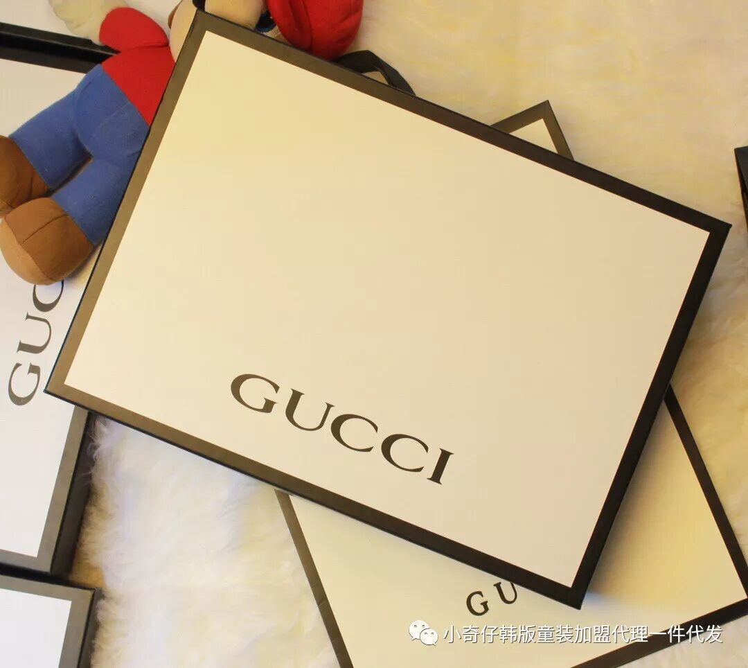 超高品质童装 18ss Gucci 古驰baby连衣裙 超级可爱的baby兔系列 上身格外的俏美而气质 小奇仔韩版童装加盟代理一件代发