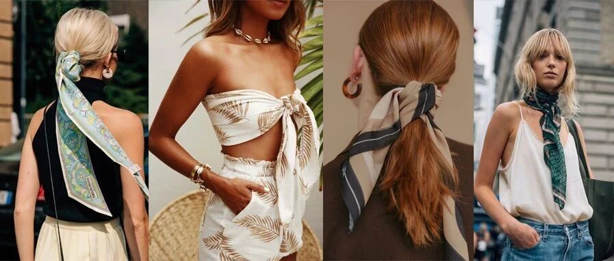 一条丝巾的1000种搭配可能