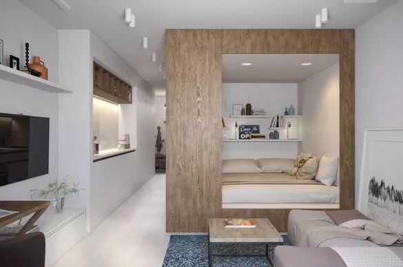 29m²|現代簡約迷你公寓 ​​​​小而舒服 家居 第4張