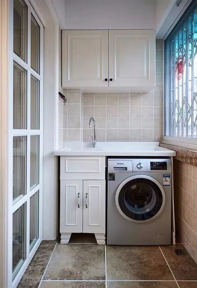 陽臺洗衣機+收納櫃，這樣的設計美觀又實用！ 家居 第19張