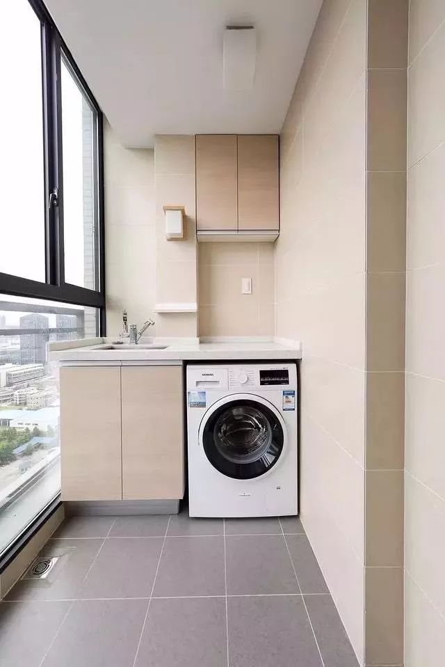 陽臺洗衣機+收納櫃，這樣的設計美觀又實用！ 家居 第18張