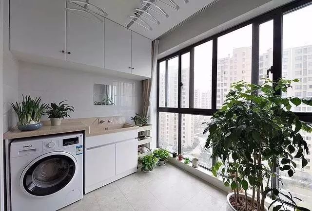 陽臺洗衣機+收納櫃，這樣的設計美觀又實用！ 家居 第6張
