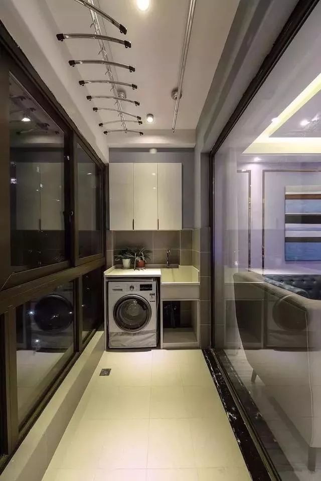 陽臺洗衣機+收納櫃，這樣的設計美觀又實用！ 家居 第17張