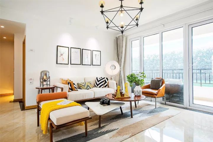 118平北欧混搭风三居，把暖阳搬进家 ​​​​