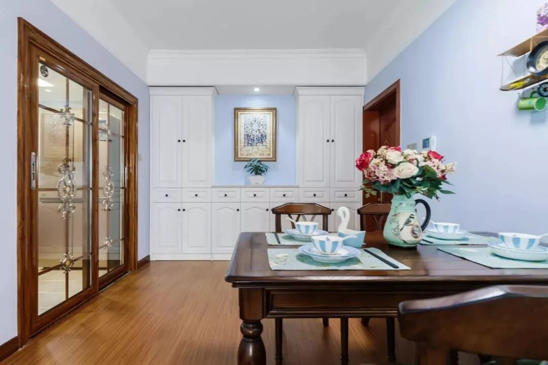 小清新和美式风的完美结合，这套80平小二居太漂亮了！