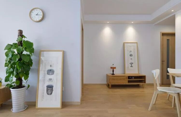 70平简约舒适小户型案例，北欧与日式混搭，集收纳和颜值于一体