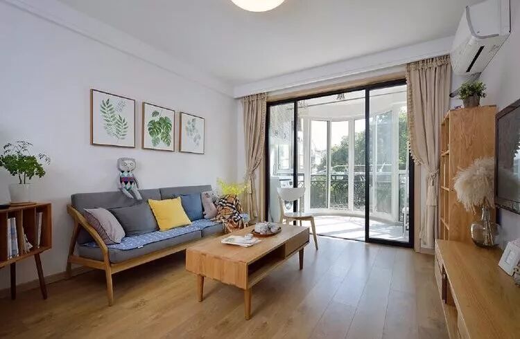 70平简约舒适小户型案例，北欧与日式混搭，集收纳和颜值于一体