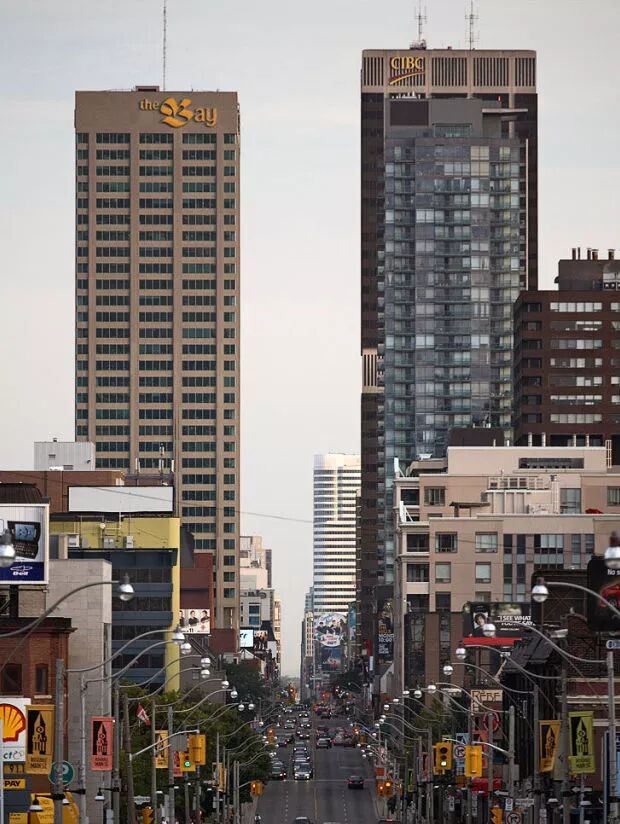 yonge st.央街是世界上最长的街道
