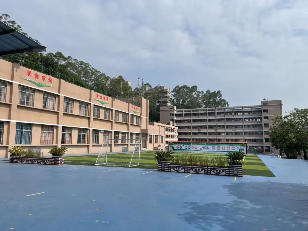 御景华府家门口的学校江口小学北校区带午托焕然一新