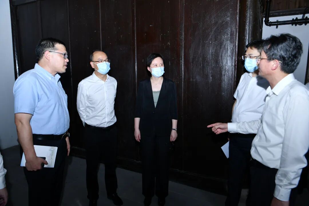 smg党委书记,董事长沈军调研"天上村前"历史文化街区项目-美丽乡村