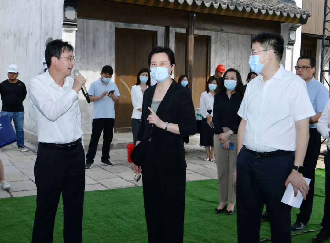 smg党委书记,董事长沈军调研"天上村前"历史文化街区项目-美丽乡村